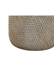 Vaso Home ESPRIT Dorato Bicolore Gres Moderno Finitura invecchiata 17 x 17 x 26 cm Vaso Home ESPRIT Dorato Bicolore Gres Moderno Finitura invecchiata 17 x 17 x 26 cm
