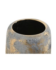 Vaso Home ESPRIT Dorato Bicolore Gres Moderno Finitura invecchiata 17 x 17 x 26 cm Vaso Home ESPRIT Dorato Bicolore Gres Moderno Finitura invecchiata 17 x 17 x 26 cm