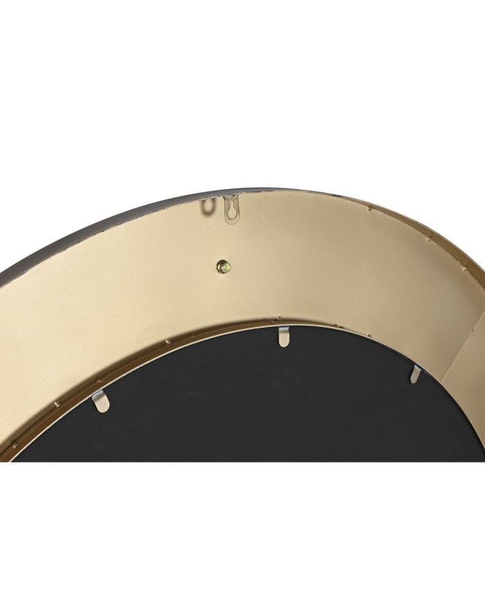 Specchio da parete Home ESPRIT Bianco Dorato 108 x 5,5 x 108 cm