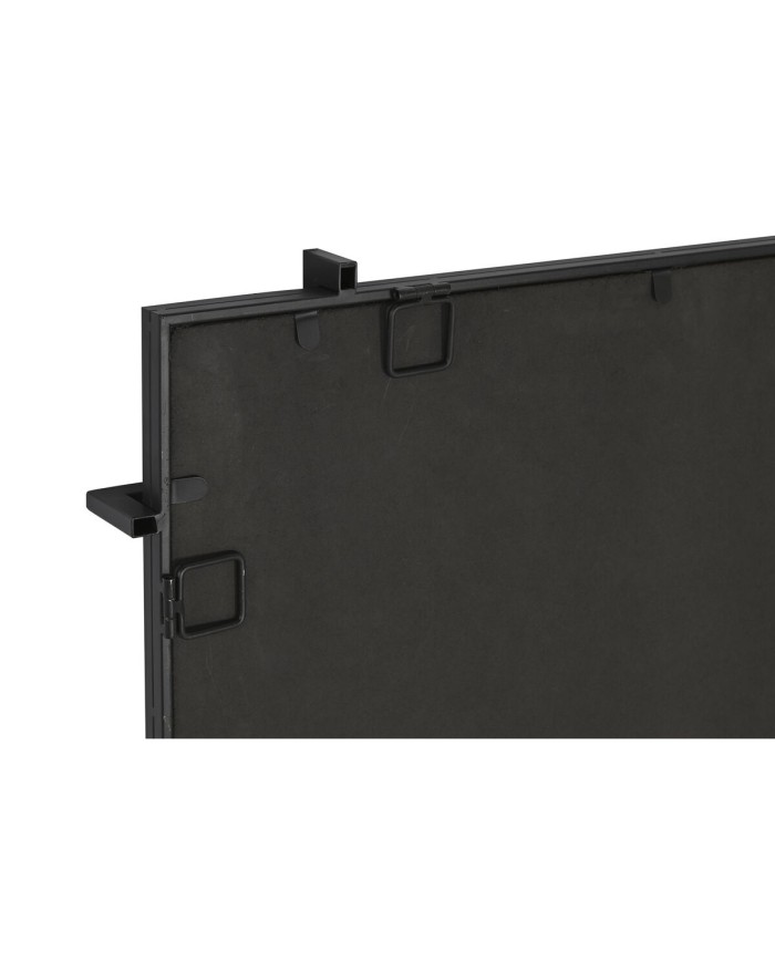 Specchio da parete Home ESPRIT Nero Moderno 65 x 6 x 95 cm