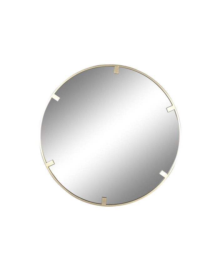 Specchio da parete Home ESPRIT Dorato 122 x 4 x 122 cm Specchio da parete Home ESPRIT Dorato 122 x 4 x 122 cm