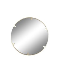 Specchio da parete Home ESPRIT Nero Naturale Moderno Palle 113 x 4,5 x 113 cm