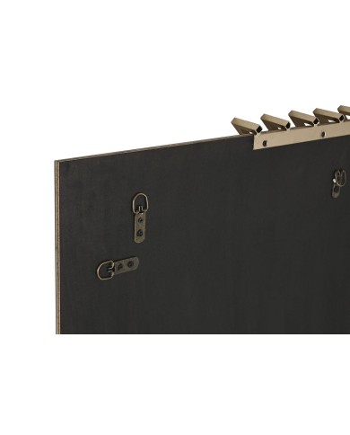 Specchio da parete Home ESPRIT Dorato 63 x 6 x 93 cm