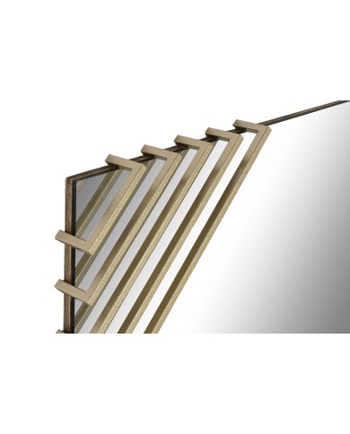 Specchio da parete Home ESPRIT Dorato 63 x 6 x 93 cm