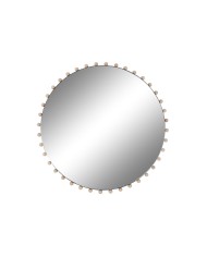 Specchio da parete Home ESPRIT Naturale Cristallo Rattan Città 62,5 x 3 x 150,5 cm