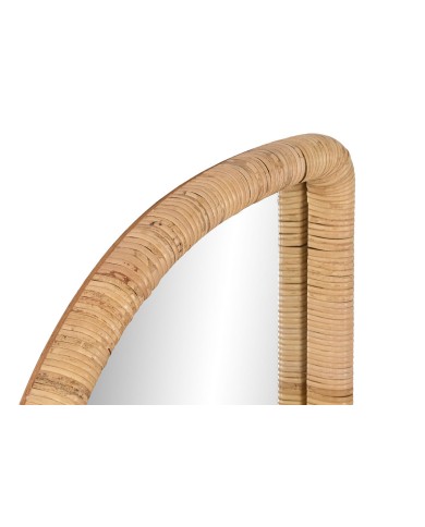 Specchio da parete Home ESPRIT Naturale Moderno Scandi 50 x 4 x 120 cm