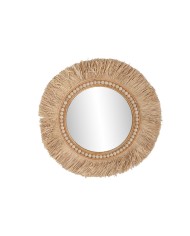 Specchio da parete Home ESPRIT Marrone 62 x 3,5 x 50 cm