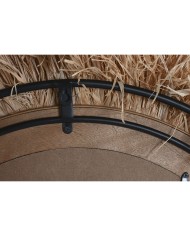 Specchio da parete Home ESPRIT Naturale Tropicale 80 x 4 x 80 cm Specchio da parete Home ESPRIT Naturale Tropicale 80 x 4 x 80 cm
