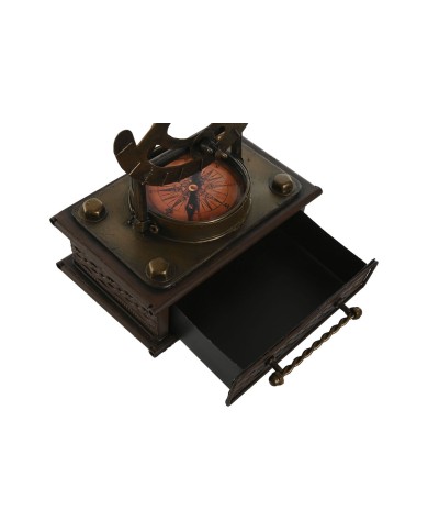 Statua Decorativa Home ESPRIT Marrone Bronce Vintage 21,5 x 11 x 22,5 cm