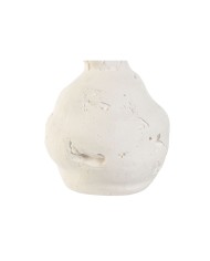 Vaso Home ESPRIT Bianco Ceramica Stile artigianale 13 x 13 x 24 cm Vaso Home ESPRIT Bianco Ceramica Stile artigianale 13 x 13 x 24 cm