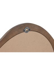 Specchio da parete Home ESPRIT Marrone 62 x 3,5 x 50 cm