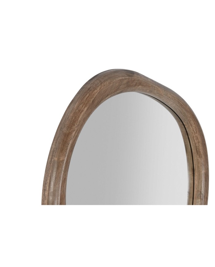 Specchio da parete Home ESPRIT Marrone 62 x 3,5 x 50 cm