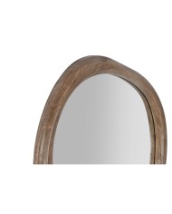 Specchio da parete Home ESPRIT Marrone 62 x 3,5 x 50 cm