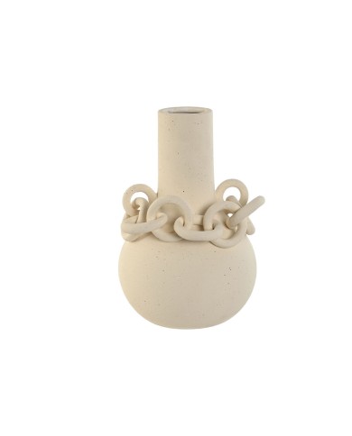 Vaso Home ESPRIT Bianco Ceramica Gres Moderno 22 x 20 x 30 cm Vaso Home ESPRIT Bianco Ceramica Gres Moderno 22 x 20 x 30 cm