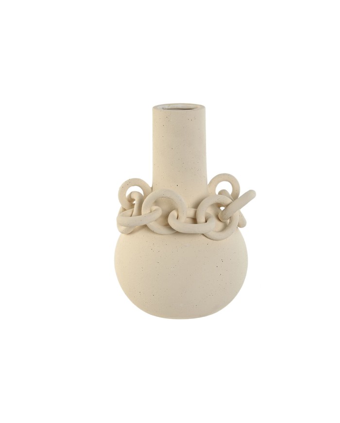 Vaso Home ESPRIT Bianco Ceramica Gres Moderno 22 x 20 x 30 cm Vaso Home ESPRIT Bianco Ceramica Gres Moderno 22 x 20 x 30 cm