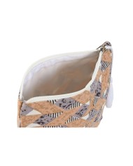 Necessaire da Viaggio Home ESPRIT Marrone Turchese Corallo 25 x 5 x 20 cm (3 Unità)