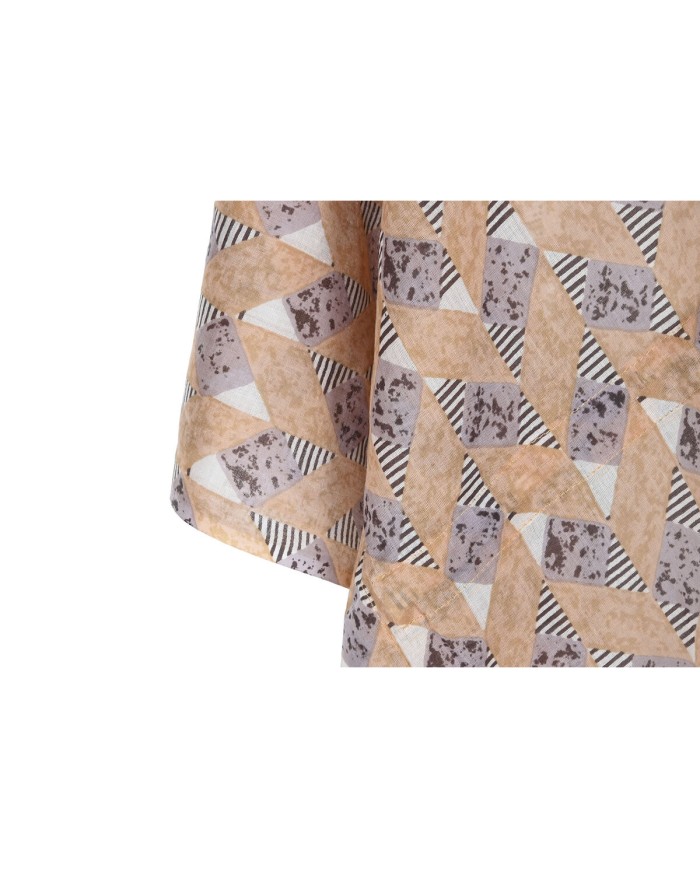 Pareo Home ESPRIT Marrone Turchese Corallo (3 Unità)