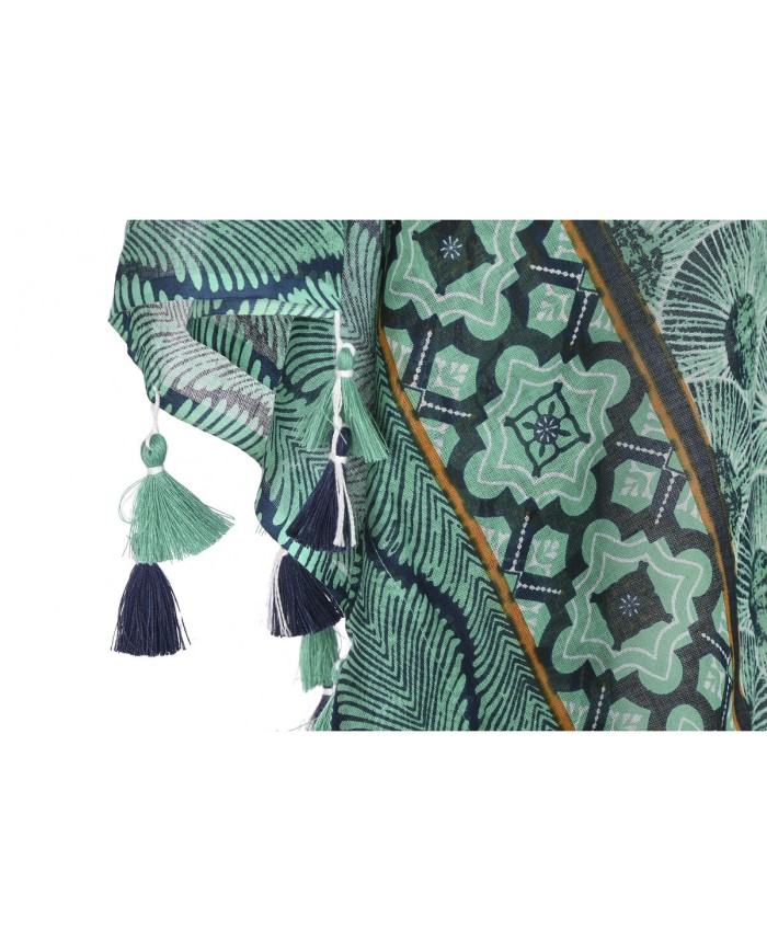 Pareo Home ESPRIT Rosso Verde Corallo (3 Unità) Pareo Home ESPRIT Rosso Verde Corallo (3 Unità)