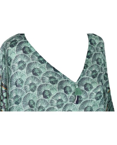 Pareo Home ESPRIT Rosso Verde Corallo (3 Unità)