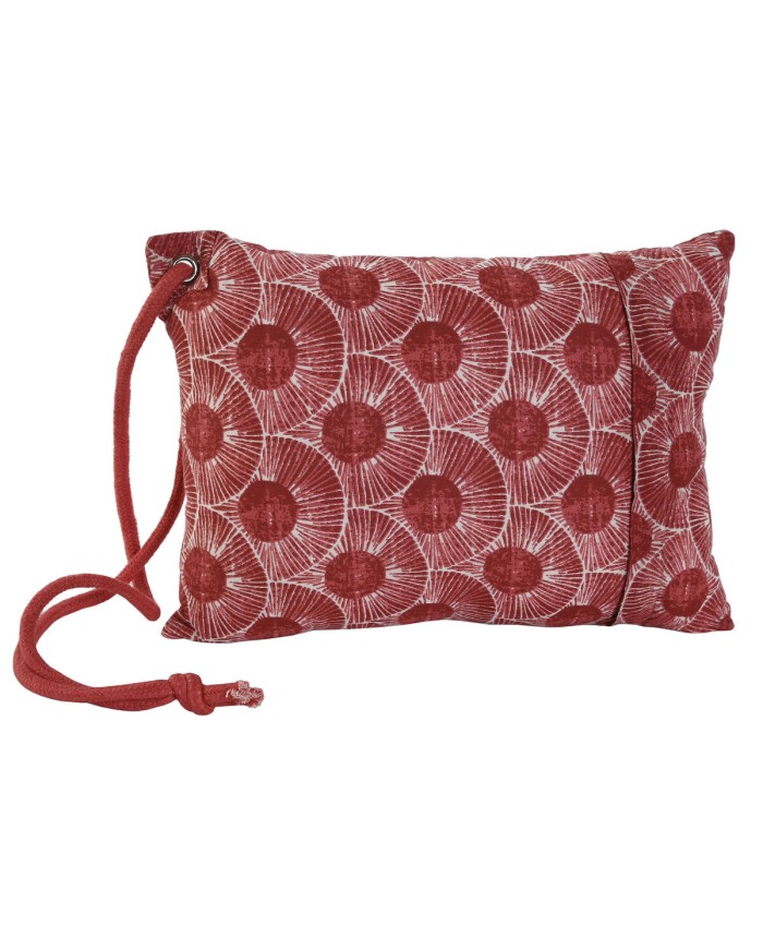 Cuscino Home ESPRIT Rosso Verde Corallo 30 x 10 x 20 cm (3 Unità)