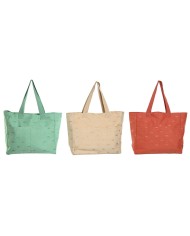 Borsa Donna Home ESPRIT Marrone Turchese Corallo 55 x 14 x 35 cm (3 Unità) Borsa Donna Home ESPRIT Marrone Turchese Corallo 55 x 14 x 35 cm (3 Unità)