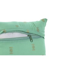 Cuscino Home ESPRIT Verde Beige Corallo 30 x 10 x 20 cm (3 Unità)
