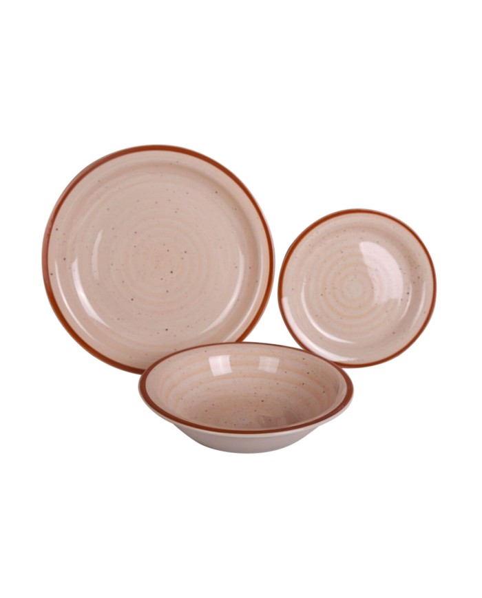 Set di Stoviglie Home ESPRIT Azzurro Verde Multicolore Rosa Ambra Gres 26,5 x 26,5 x 3 cm 27,5 x 27,5 x 3 cm 18 Pezzi Set di Stoviglie Home ESPRIT Azzurro Verde Multicolore Rosa Ambra Gres 26,5 x 26,5 x 3 cm 27,5 x 27,5 x 3 cm 18 Pezzi