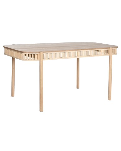 Tavolo da Pranzo Home ESPRIT Naturale Abete 160 x 80 x 76 cm Tavolo da Pranzo Home ESPRIT Naturale Abete 160 x 80 x 76 cm
