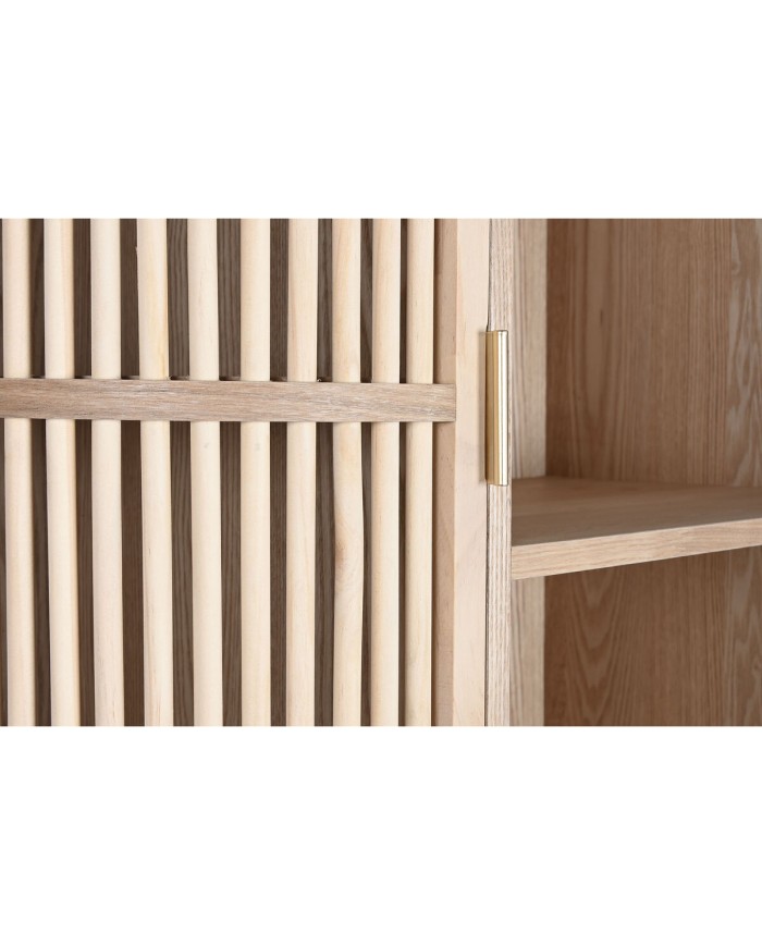 Scaffale Home ESPRIT Naturale Rattan Abete 88 x 36 x 180 cm Scaffale Home ESPRIT Naturale Rattan Abete 88 x 36 x 180 cm