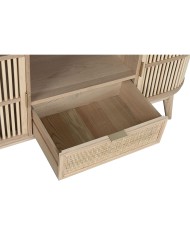 Mobile TV Home ESPRIT Dorato Naturale Rattan Abete 120 x 40 x 60 cm Mobile TV Home ESPRIT Dorato Naturale Rattan Abete 120 x 40 x 60 cm