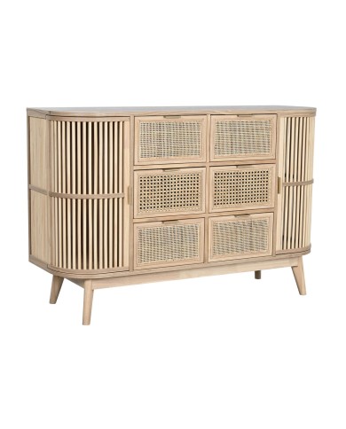 Cassettiera Home ESPRIT Dorato Naturale Abete 120 x 40 x 80 cm Cassettiera Home ESPRIT Dorato Naturale Abete 120 x 40 x 80 cm