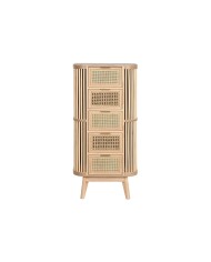 Cassettiera Home ESPRIT Dorato Naturale Abete 48 x 35 x 105 cm Cassettiera Home ESPRIT Dorato Naturale Abete 48 x 35 x 105 cm