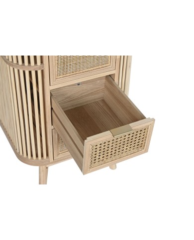 Cassettiera Home ESPRIT Dorato Naturale Abete 48 x 35 x 105 cm