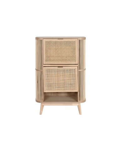Scarpiera Home ESPRIT Dorato Naturale Rattan Legno di abete Tropicale 70 x 29 x 115 cm Scarpiera Home ESPRIT Dorato Naturale Rattan Legno di abete Tropicale 70 x 29 x 115 cm