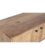 Mobile TV Home ESPRIT Marrone Nero Metallo Acacia 145 x 40 x 52 cm Mobile TV Home ESPRIT Marrone Nero Metallo Acacia 145 x 40 x 52 cm