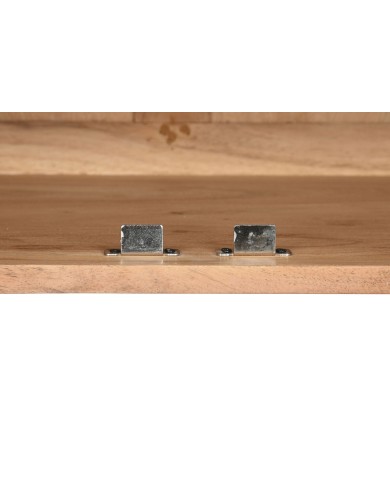 Mobile TV Home ESPRIT Marrone Nero Metallo Acacia 145 x 40 x 52 cm Mobile TV Home ESPRIT Marrone Nero Metallo Acacia 145 x 40 x 52 cm