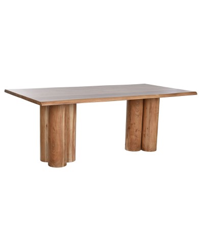 Tavolo da Pranzo Home ESPRIT Marrone Naturale Legno di acacia 200 x 100 x 76 cm Tavolo da Pranzo Home ESPRIT Marrone Naturale Legno di acacia 200 x 100 x 76 cm