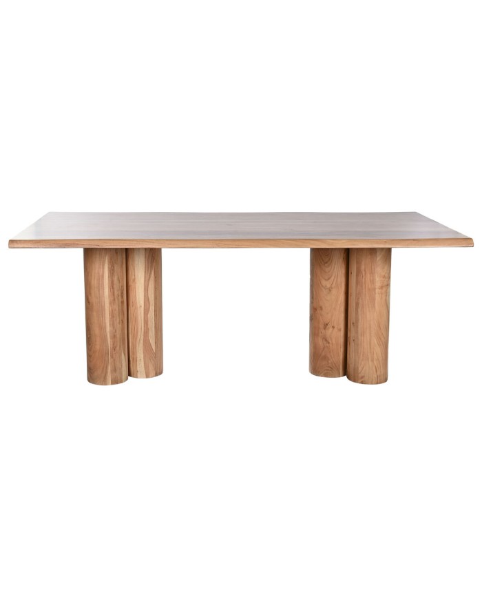 Tavolo da Pranzo Home ESPRIT Marrone Naturale Legno di acacia 200 x 100 x 76 cm Tavolo da Pranzo Home ESPRIT Marrone Naturale Legno di acacia 200 x 100 x 76 cm