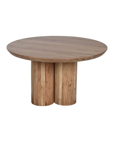 Tavolino da Caffè Home ESPRIT Marrone Naturale Legno di acacia 80 x 80 x 45 cm