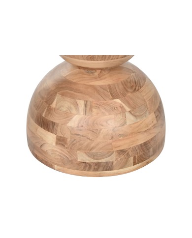 Tavolo da Pranzo Home ESPRIT Marrone Naturale Acacia 115 x 115 x 76 cm