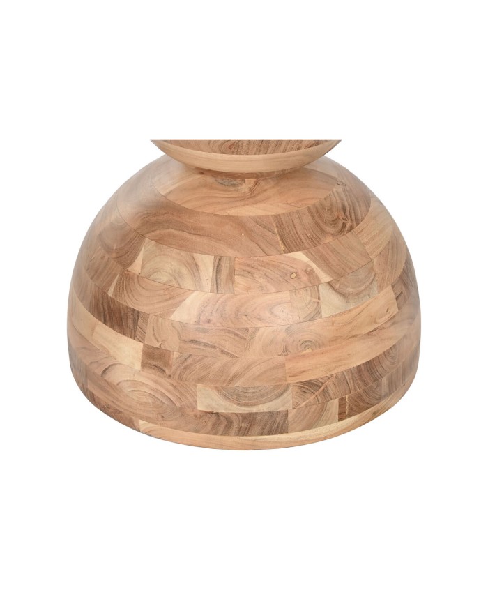 Tavolo da Pranzo Home ESPRIT Marrone Naturale Acacia 115 x 115 x 76 cm Tavolo da Pranzo Home ESPRIT Marrone Naturale Acacia 115 x 115 x 76 cm