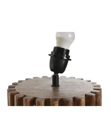 Lampada da tavolo Home ESPRIT Marrone Legno di mango 50 W 220 V 23 x 23 x 72 cm