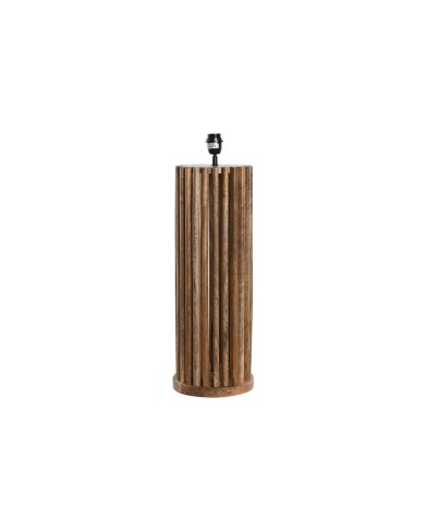 Lampada da tavolo Home ESPRIT Marrone Legno di mango 50 W 220 V 23 x 23 x 72 cm