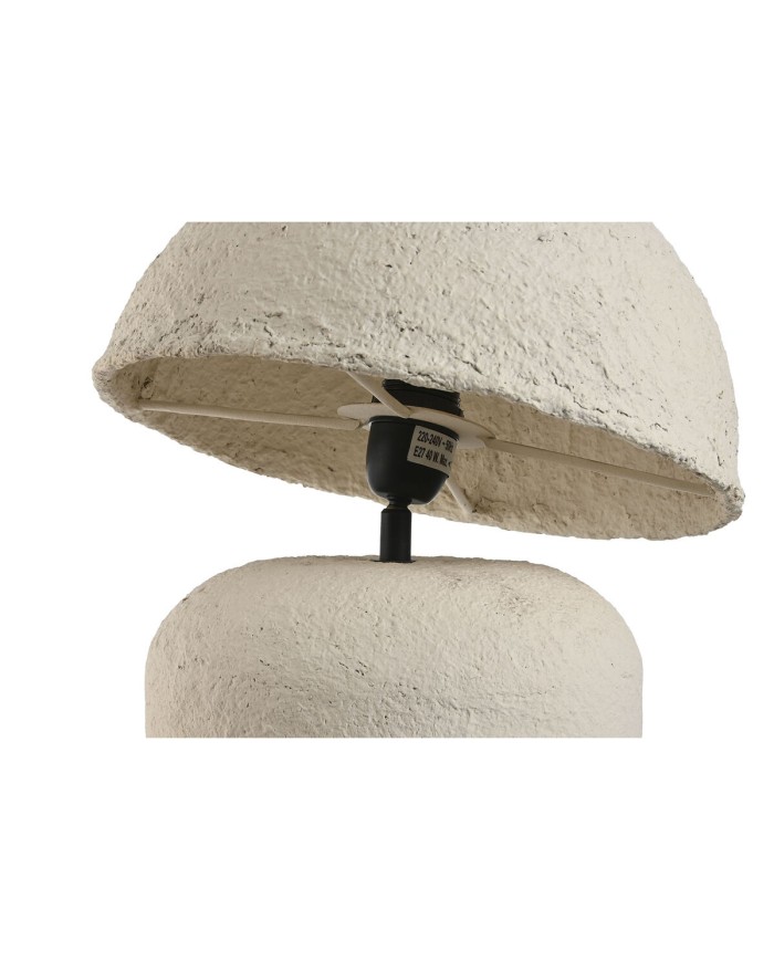 Lampada da tavolo Home ESPRIT Bianco Carta Ferro 50 W 220 V 30 x 30 x 53 cm