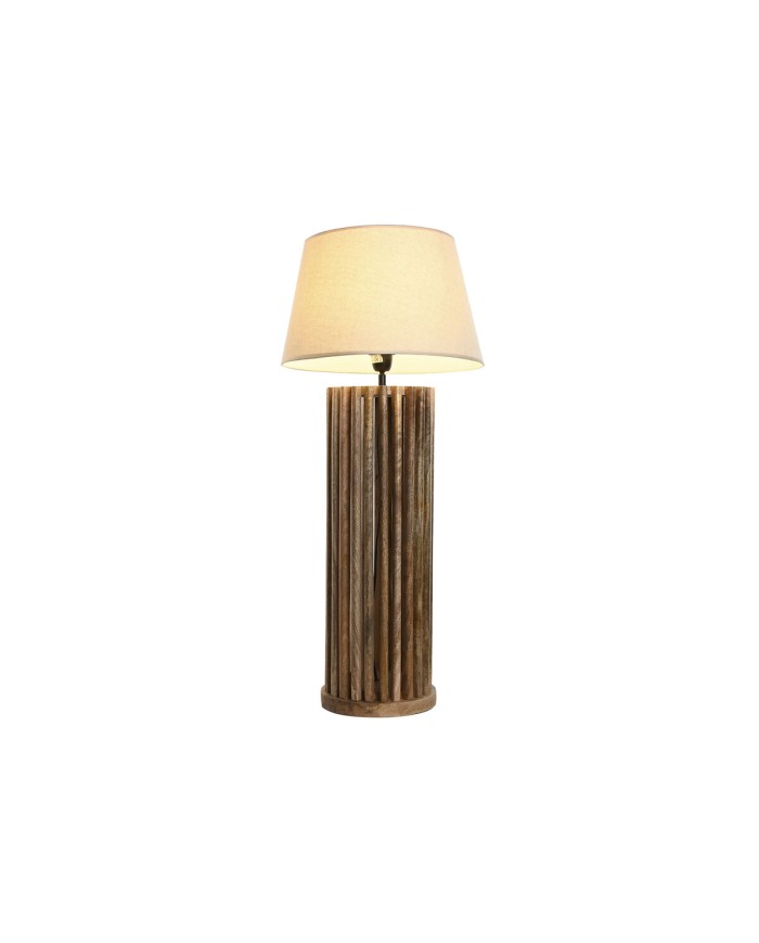 Lampada da tavolo Home ESPRIT Marrone Legno di mango 50 W 220 V 23 x 23 x 72 cm