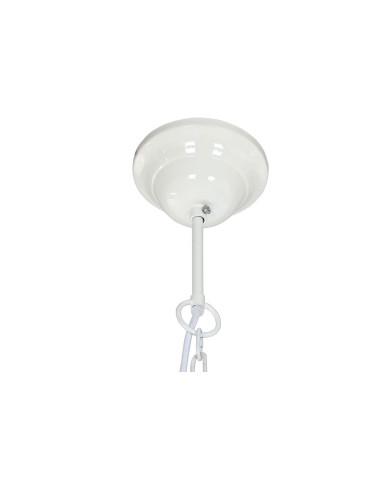 Lampadario Home ESPRIT Bianco Carta Ferro 50 W 33 x 33 x 26 cm