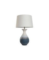 Lampada da tavolo Home ESPRIT Bicolore Ceramica 50 W 220 V 40 x 40 x 70 cm