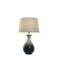 Lampada da tavolo Home ESPRIT Bicolore Ceramica 50 W 220 V 40 x 40 x 70 cm