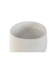 Vaso Home ESPRIT Bianco Ceramica 29 x 29 x 27 cm Vaso Home ESPRIT Bianco Ceramica 29 x 29 x 27 cm