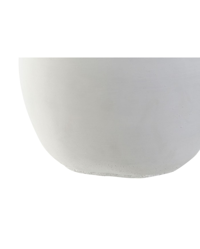 Statua Decorativa Home ESPRIT Bianco Mela Città 21 x 20 x 23 cm 21 X 20 X 21 CM (2 Unità)